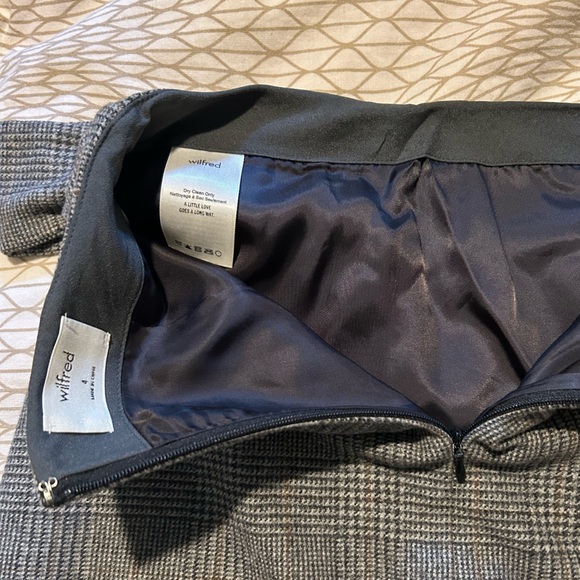 WILFRED WRAP FRONT SKIRT - Picture 5 of 5